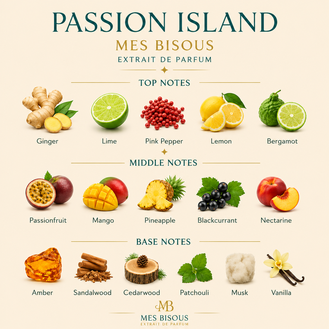 Mes Bisous - Passion Island